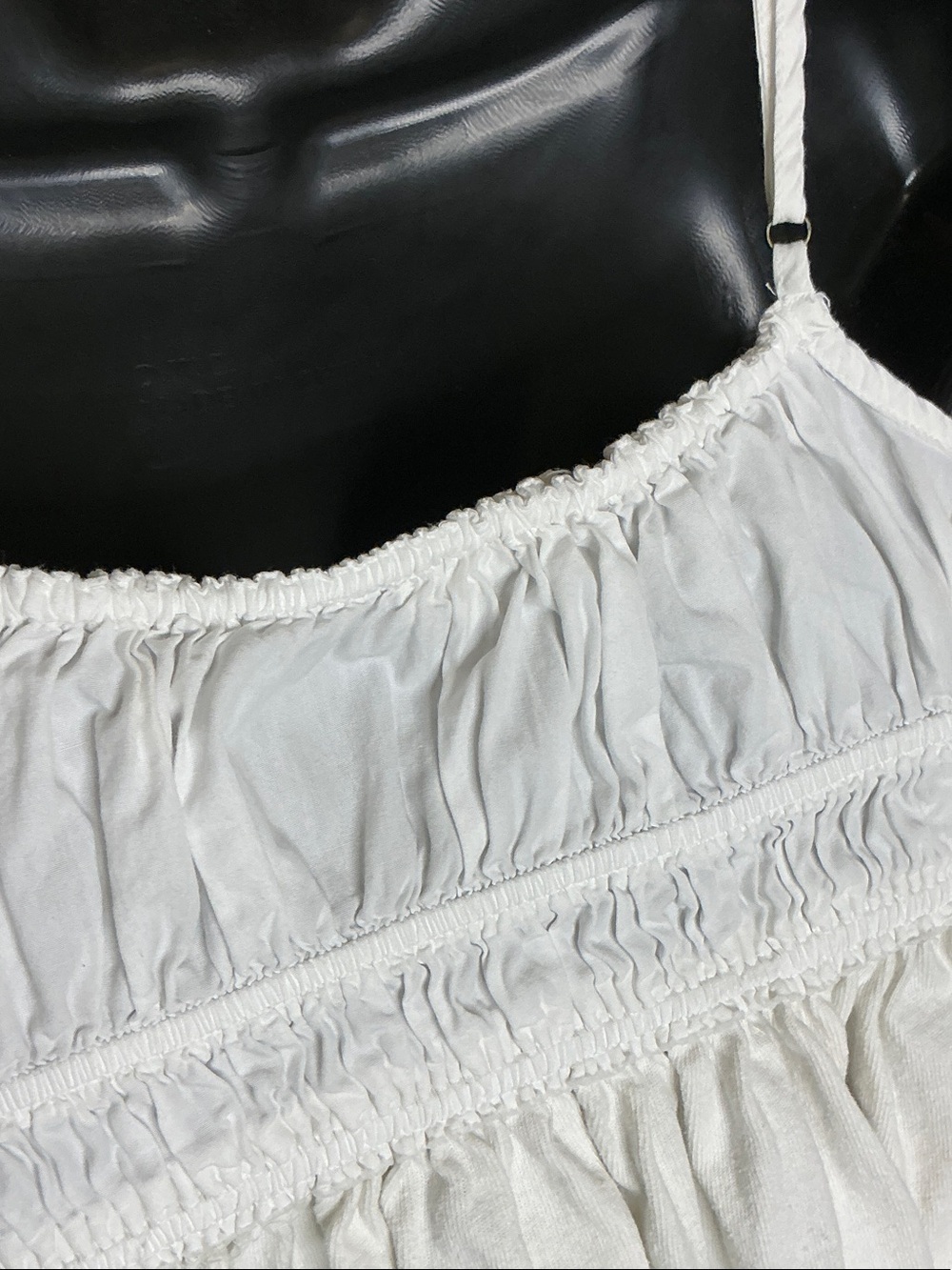 Free People White Scarlett Babydoll Cami Top Size XS - Picture 10 of 12